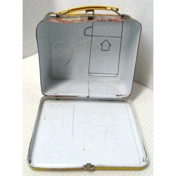 Vintage 1982 McDonald's Ronald McDonald Sheriff Cactus Canyon Metal Lunchbox - Picture 7 of 7